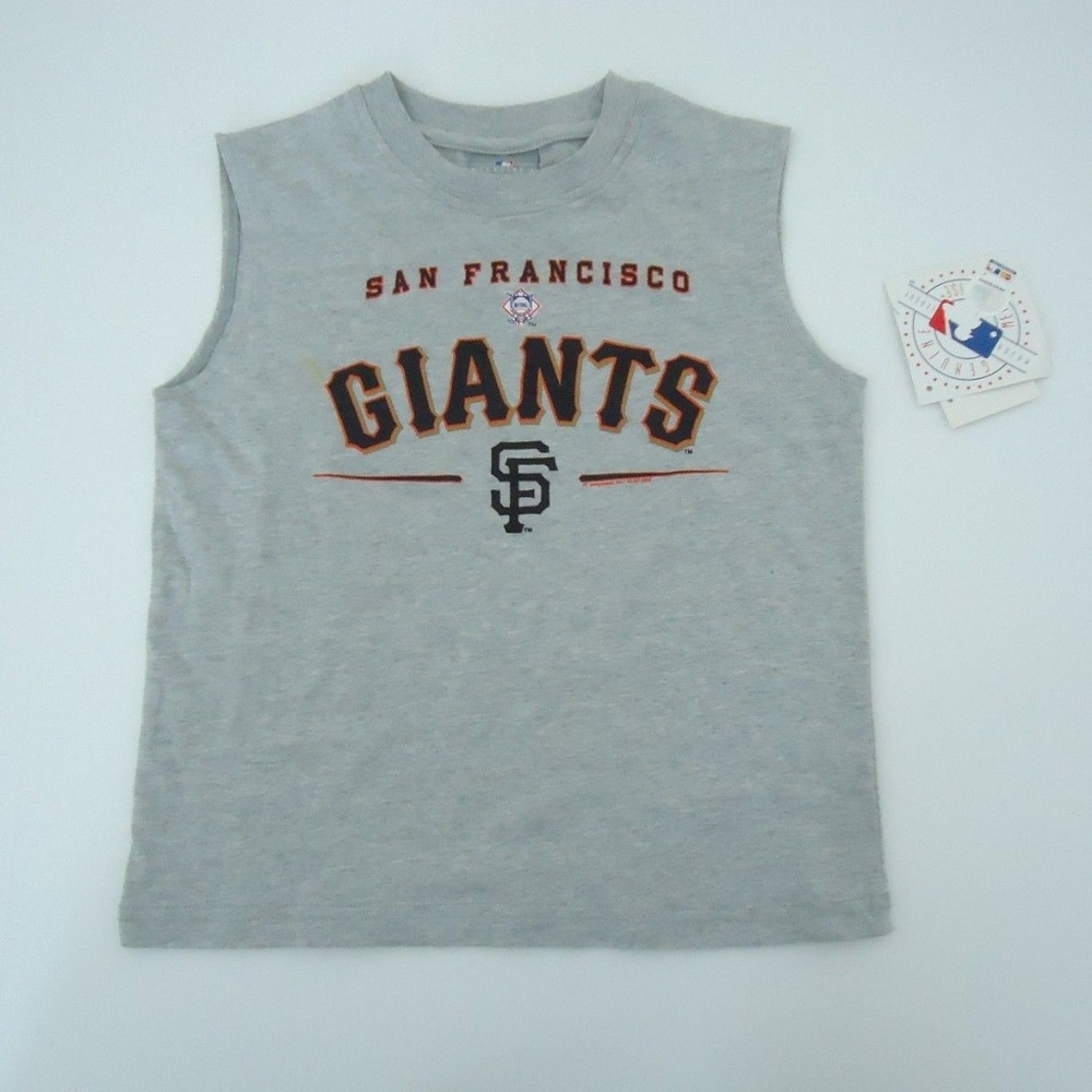 SAN FRANCISCO GIANTS MUSCLE SHIRT 5/6 YOUTH